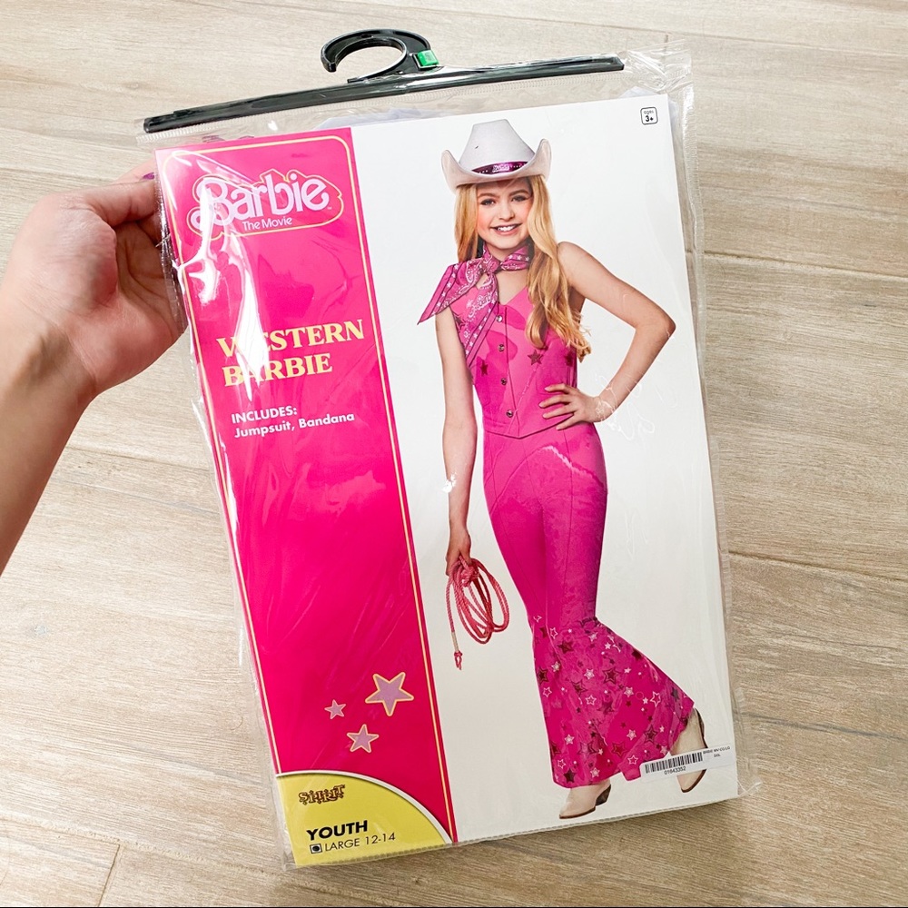 Kids Western Cowgirl Barbie Movie Spirit Halloween Cosplay Costume 💖🤠